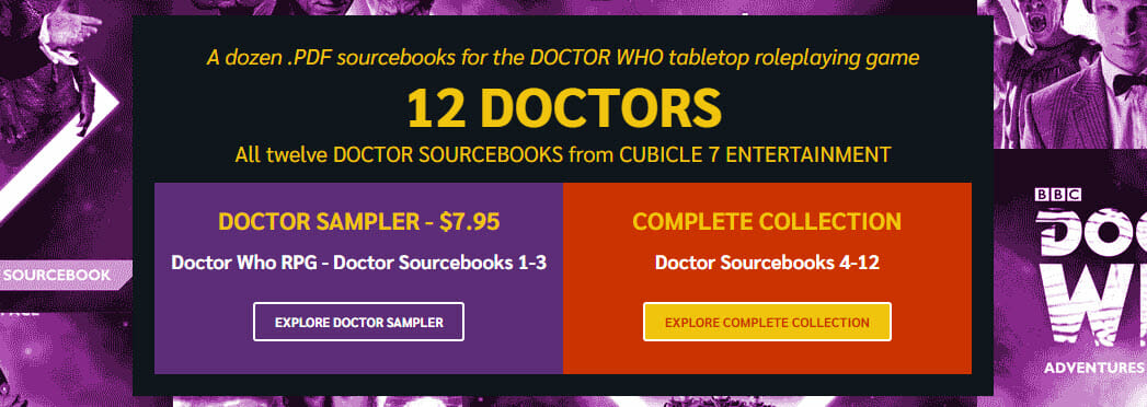 Doctor Who RPG bundle