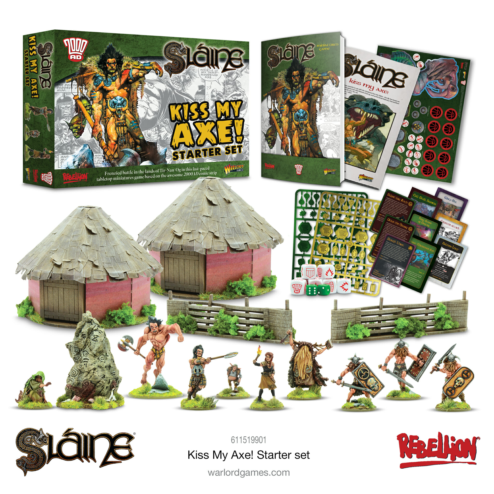 Sláine Miniatures Kiss My Axe!