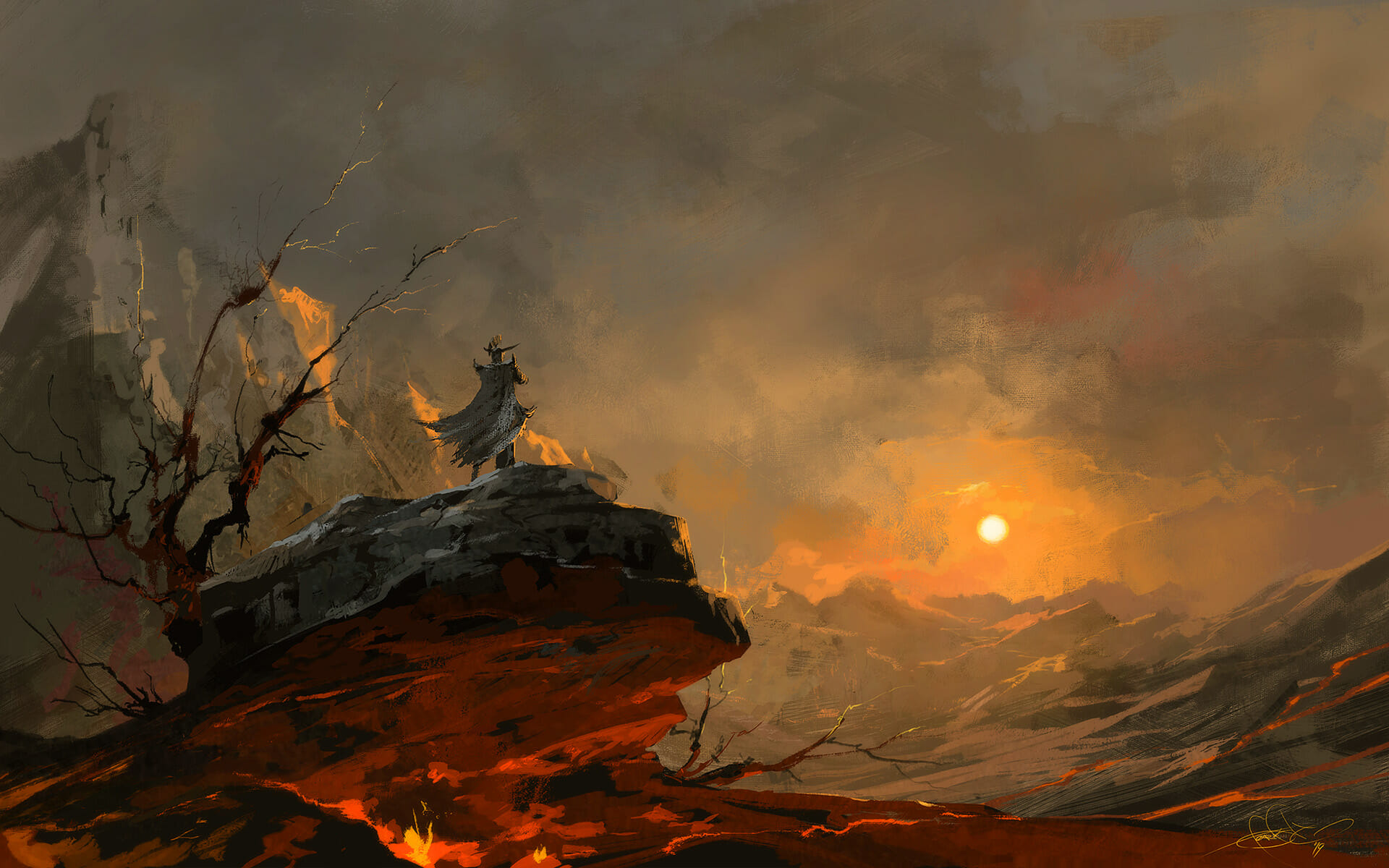 "Blazing Swamp" by fear-sAs.