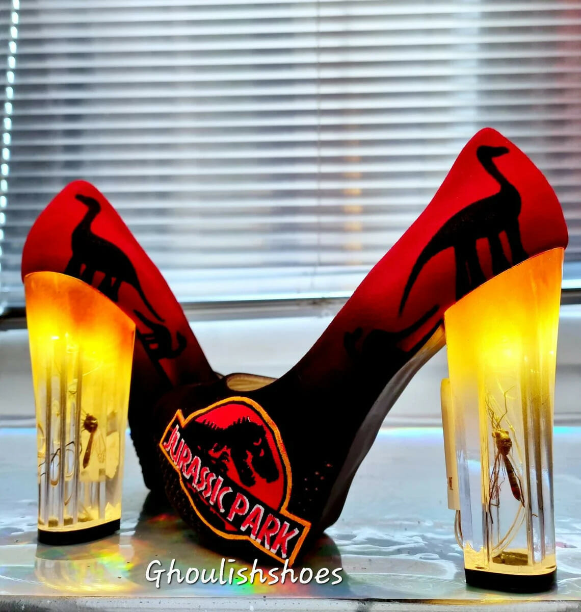 Jurassic Park high heels