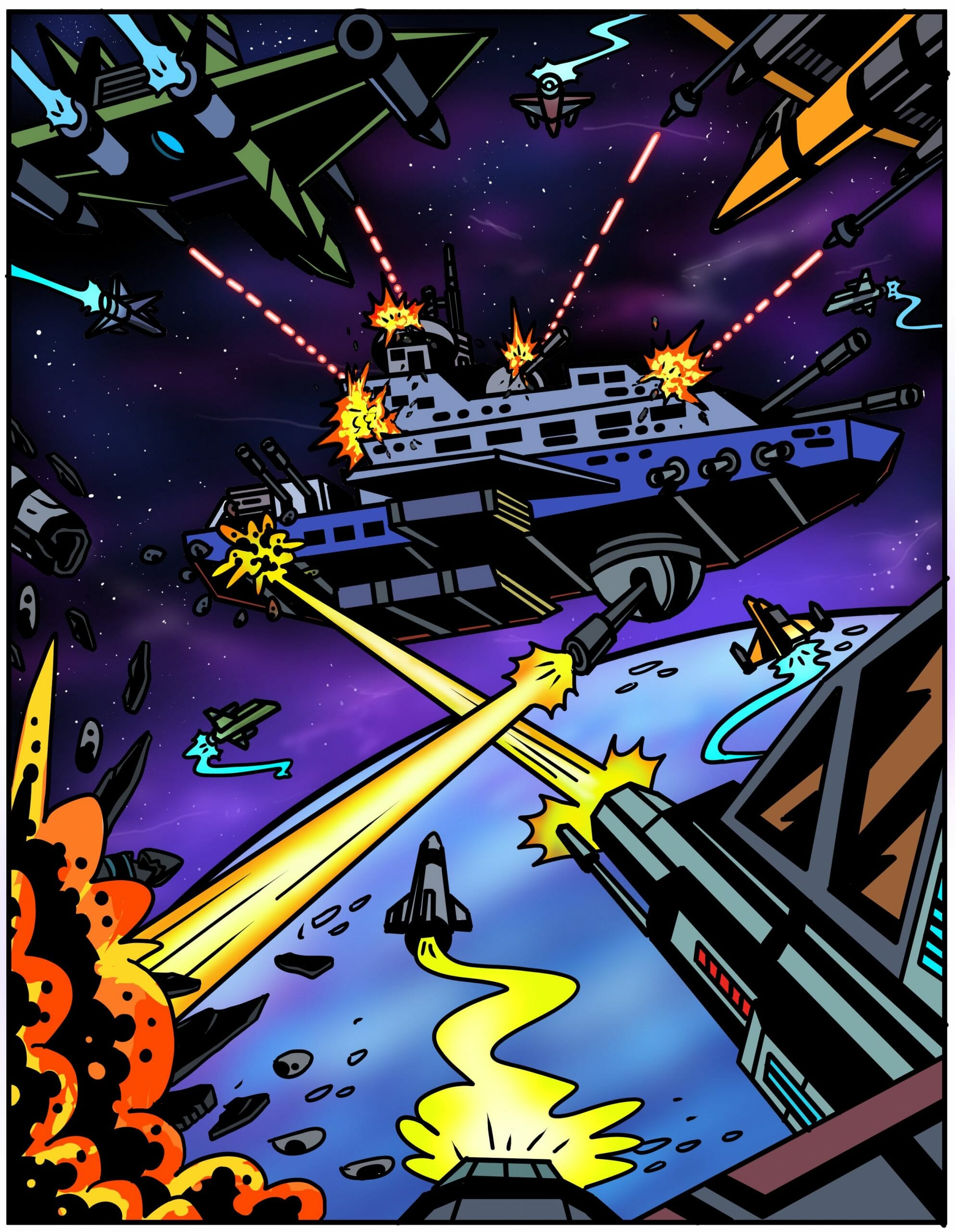 Nebula Chaos full page art