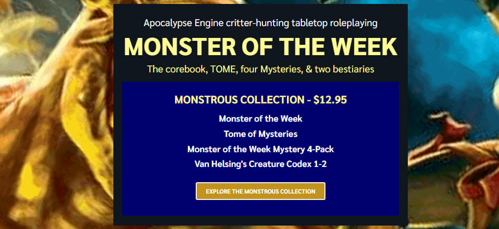 Monster of the Week RPG