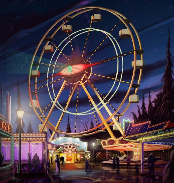 Here We Used to Fly - big wheel