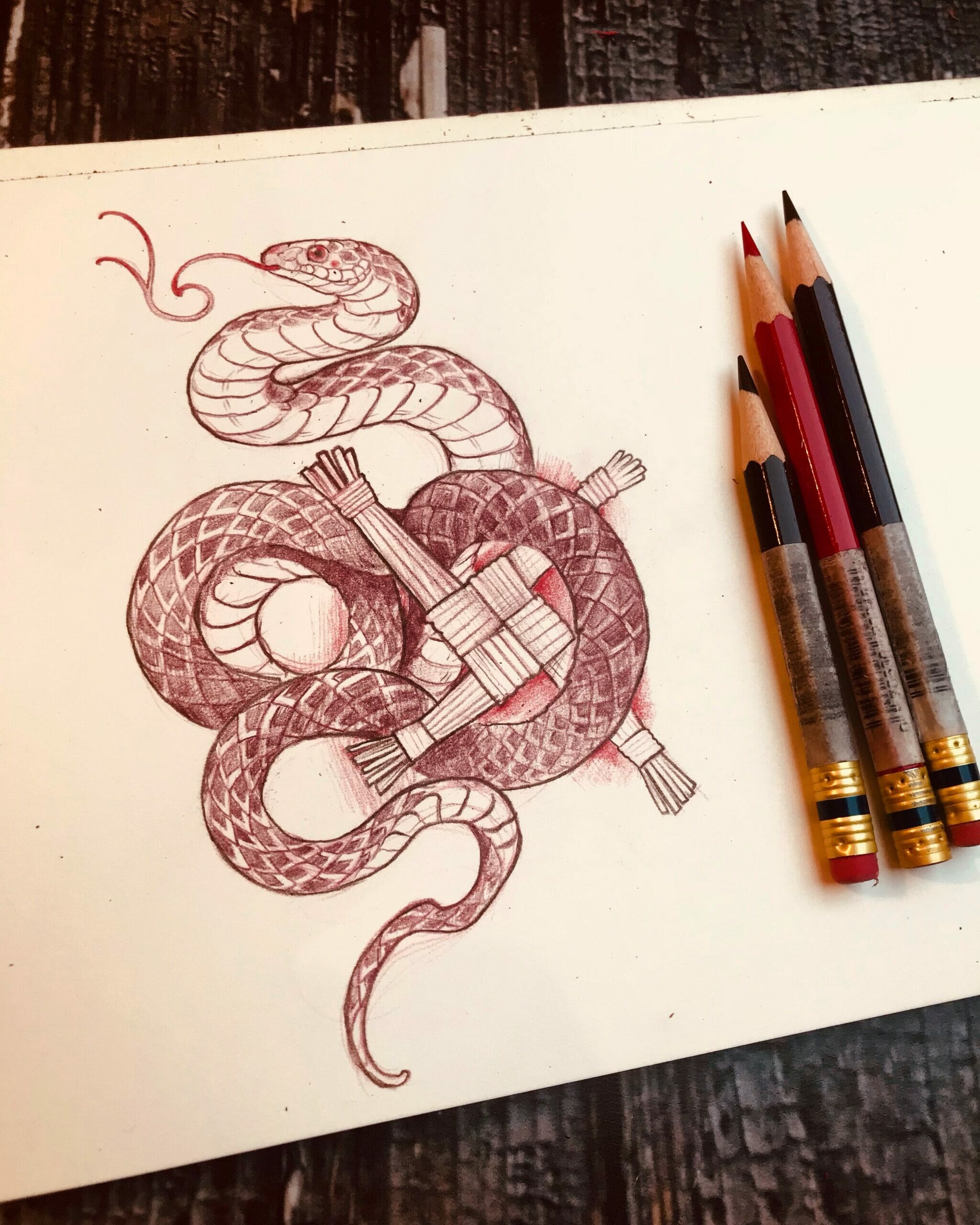 Wild Hunt preview image - Snake and cross