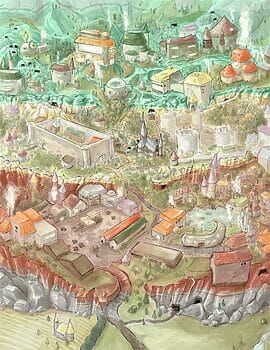 Vernadeut map