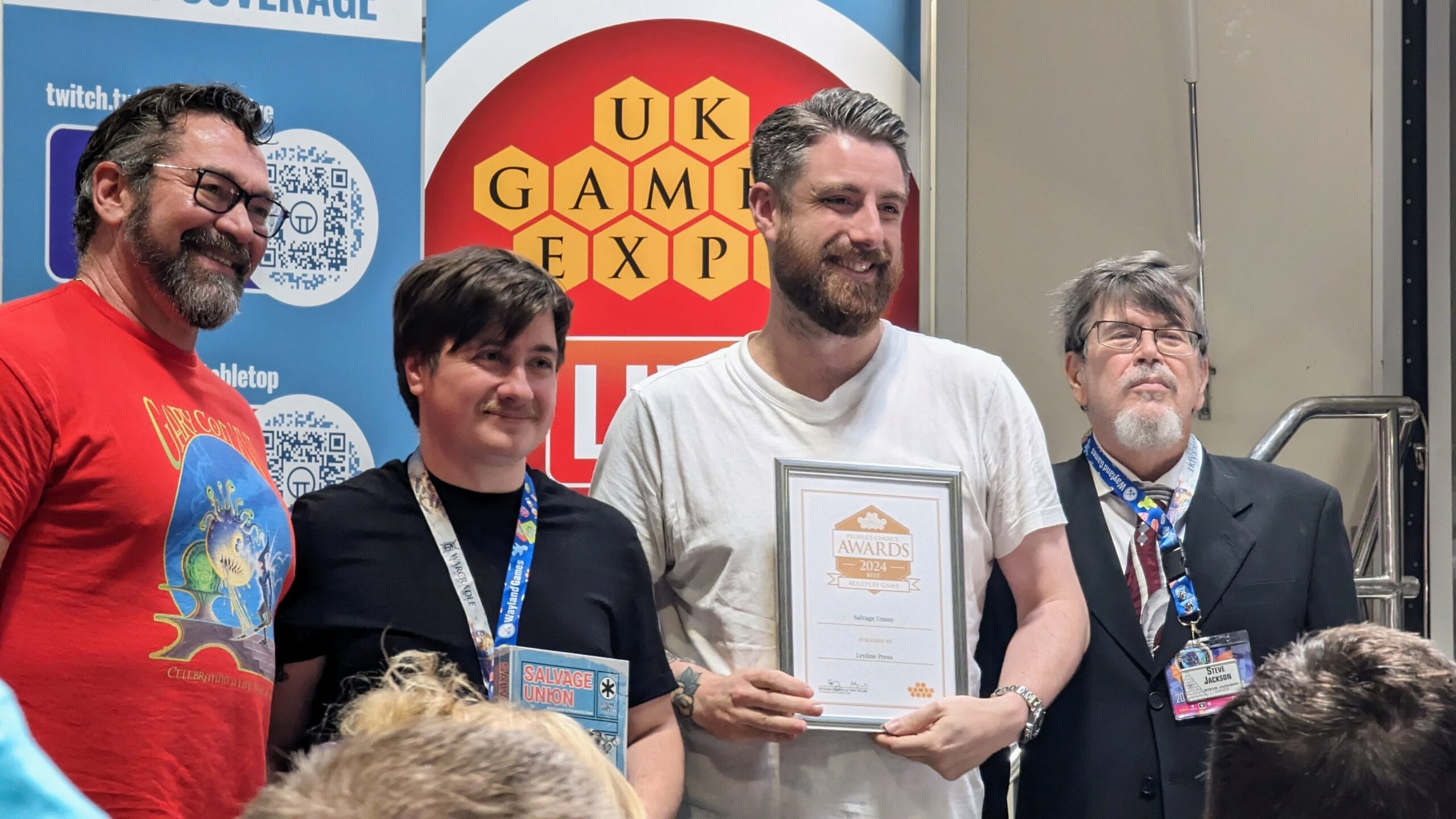 Leyline Press with luke gygax and steve jackson