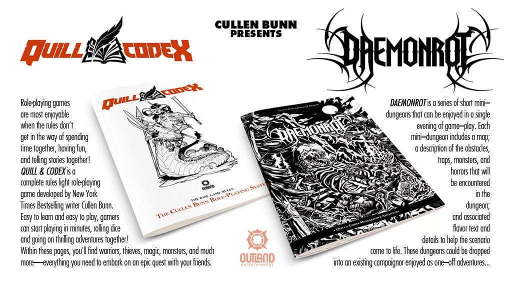 Quill & Codex + Daemonrot