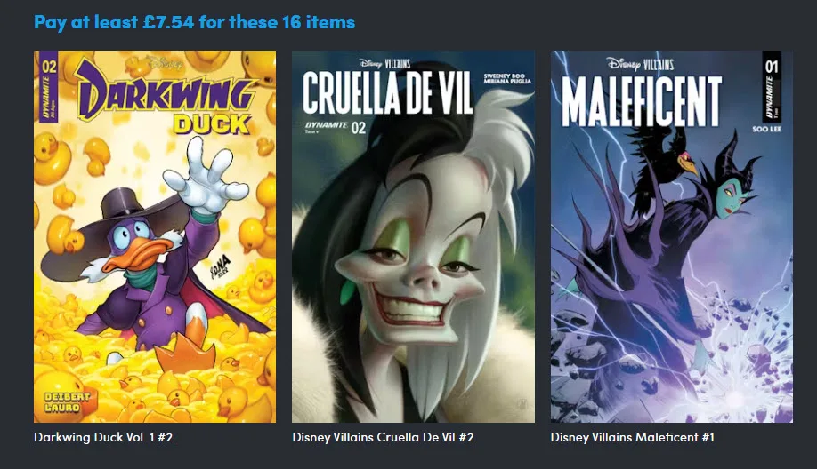 Comic bundle