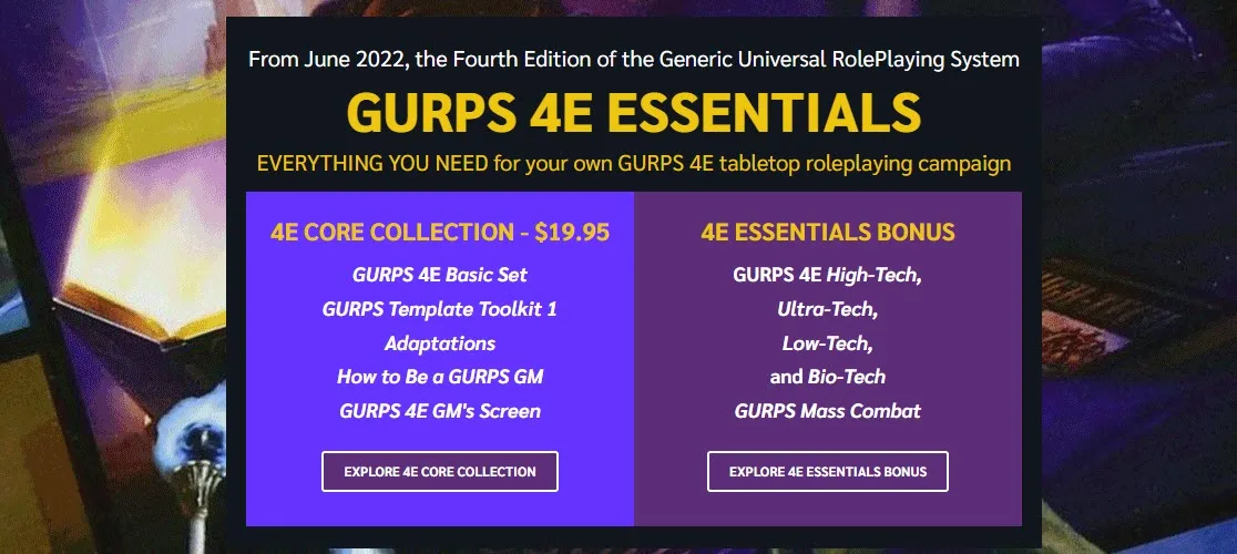 GURPS 4e essentials