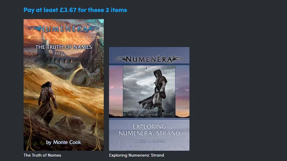 Numenera RPG Collection
