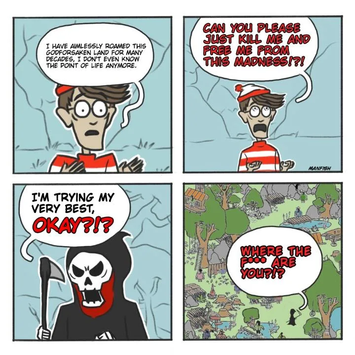 Four panel comic