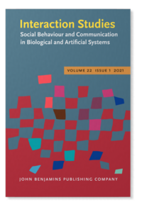 Interaction Studies Social Behaviour and Communication in Biological and Artificial Systems