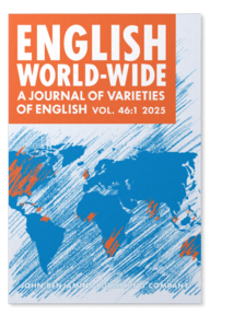 English World-Wide A Journal of Varieties of English