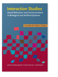 Interaction Studies Social Behaviour and Communication in Biological and Artificial Systems