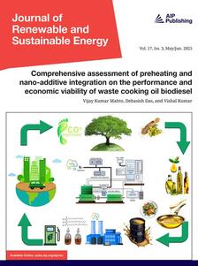 Journal of Renewable and Sustainable Energy