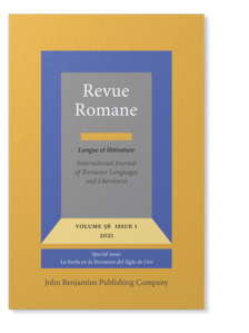 Revue Romane Langue et littérature International Journal of Romance Languages and Literatures