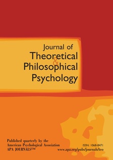 Journal of Theoretical and Philosophical Psychology