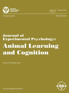 Journal of Experimental Psychology Animal Learning and Cognition