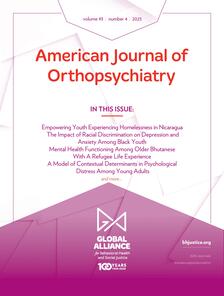 American Journal of Orthopsychiatry