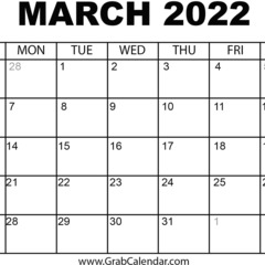 March 2022 Calendar's profile picture