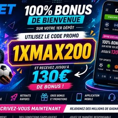 générateur de code  promo 1xbet's profile picture