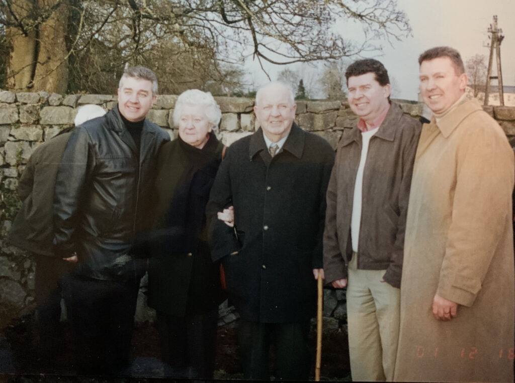 The Broderick family