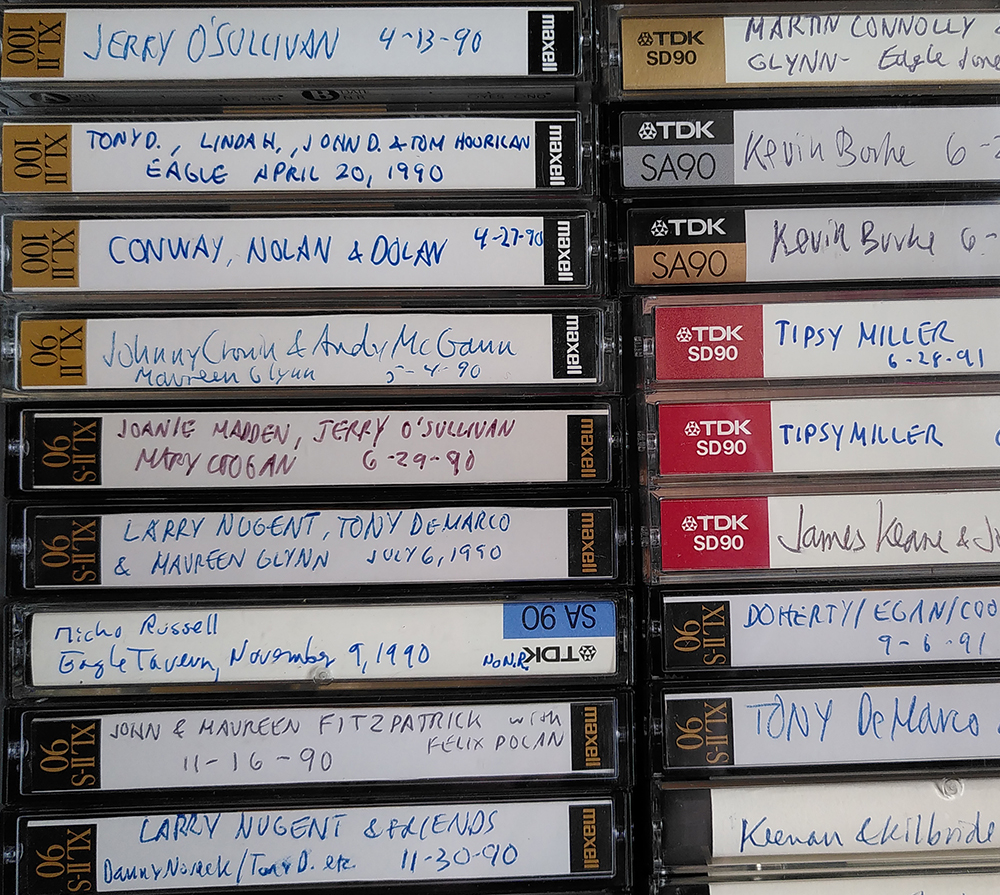 Cassettes in the Don Meade Collection