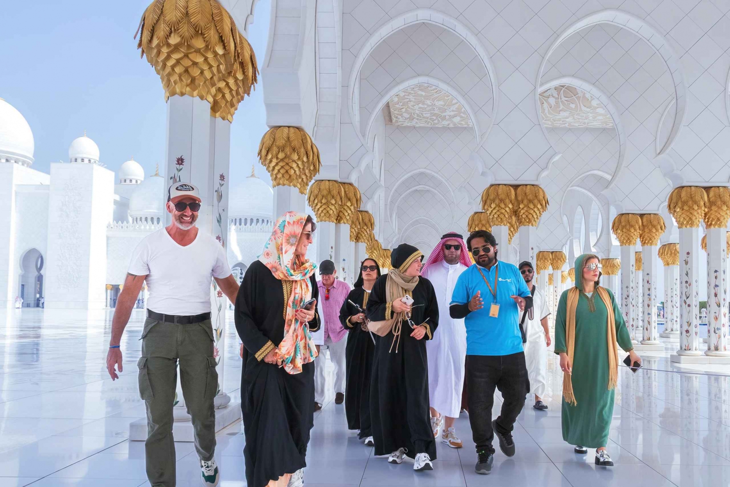 Abu Dhabi: Guidad promenad Guidad promenad vid Sheikh Zayed Grand Mosque
