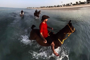 Abu Zabi: Jazda konna na wyspie Hudairiyat