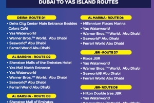 Абу-Даби: входной билет в Yas Waterworld с бесплатным трансфером