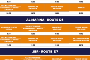 Абу-Даби: входной билет в Yas Waterworld с бесплатным трансфером