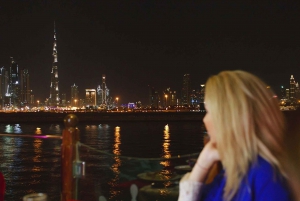 Dubai: Luxury Canal Dinner Cruise with Optional Transfers