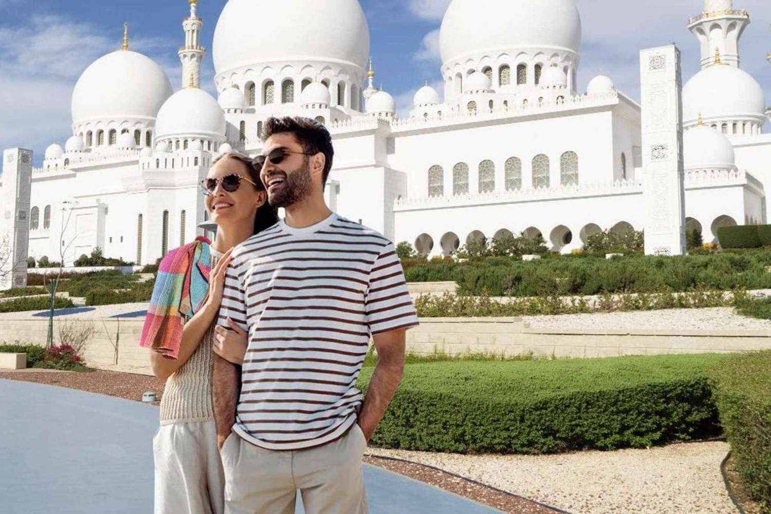 Dubai: Sheikh Zayed-moskén och SeaWorld med transfer