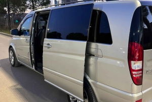 Tiranasta: Dajti-vuori, köysiratalippu ja kuljetus