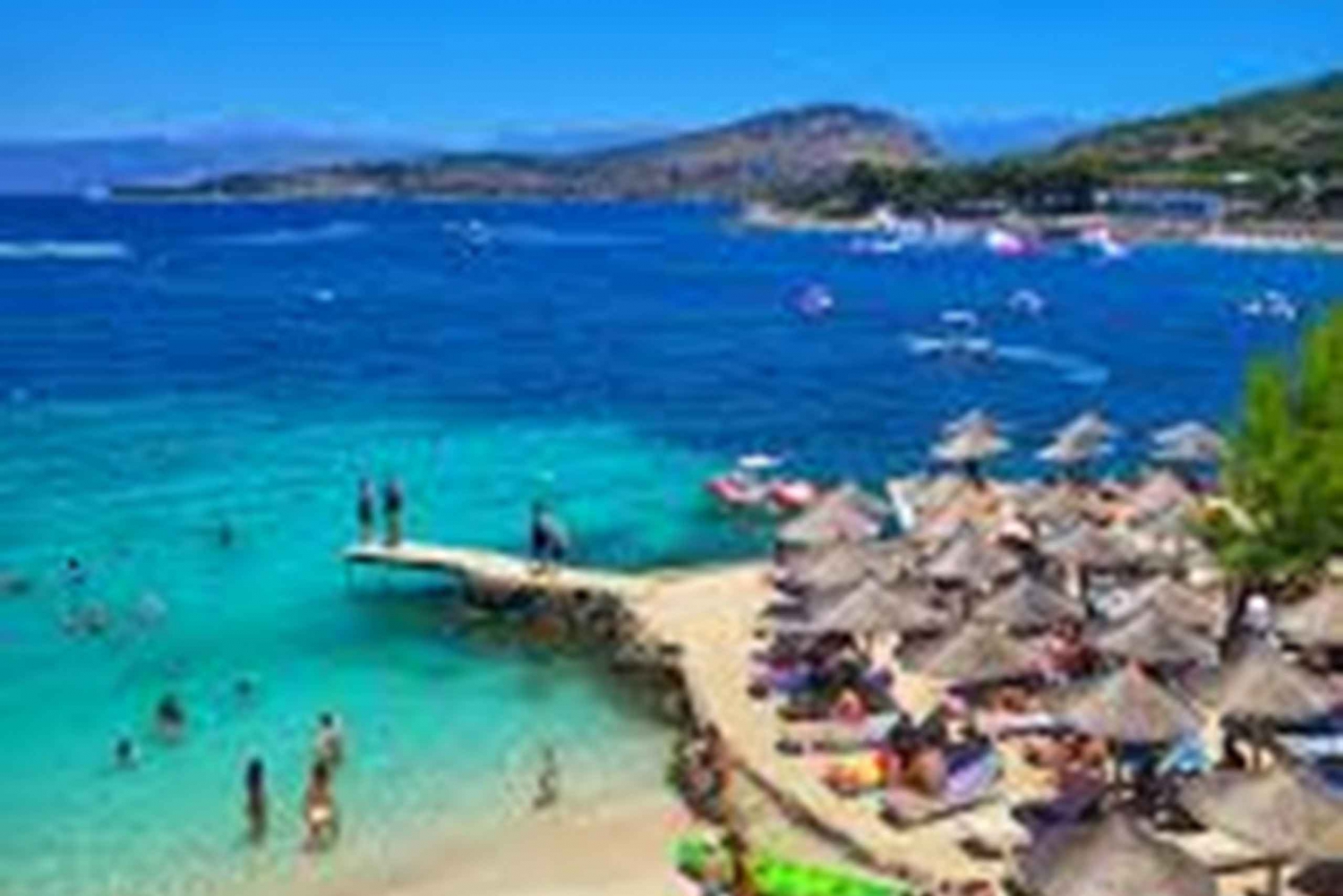 Fra Tirana, Durrës og Golem: Saranda, Blue Eye og Ksamil-tur