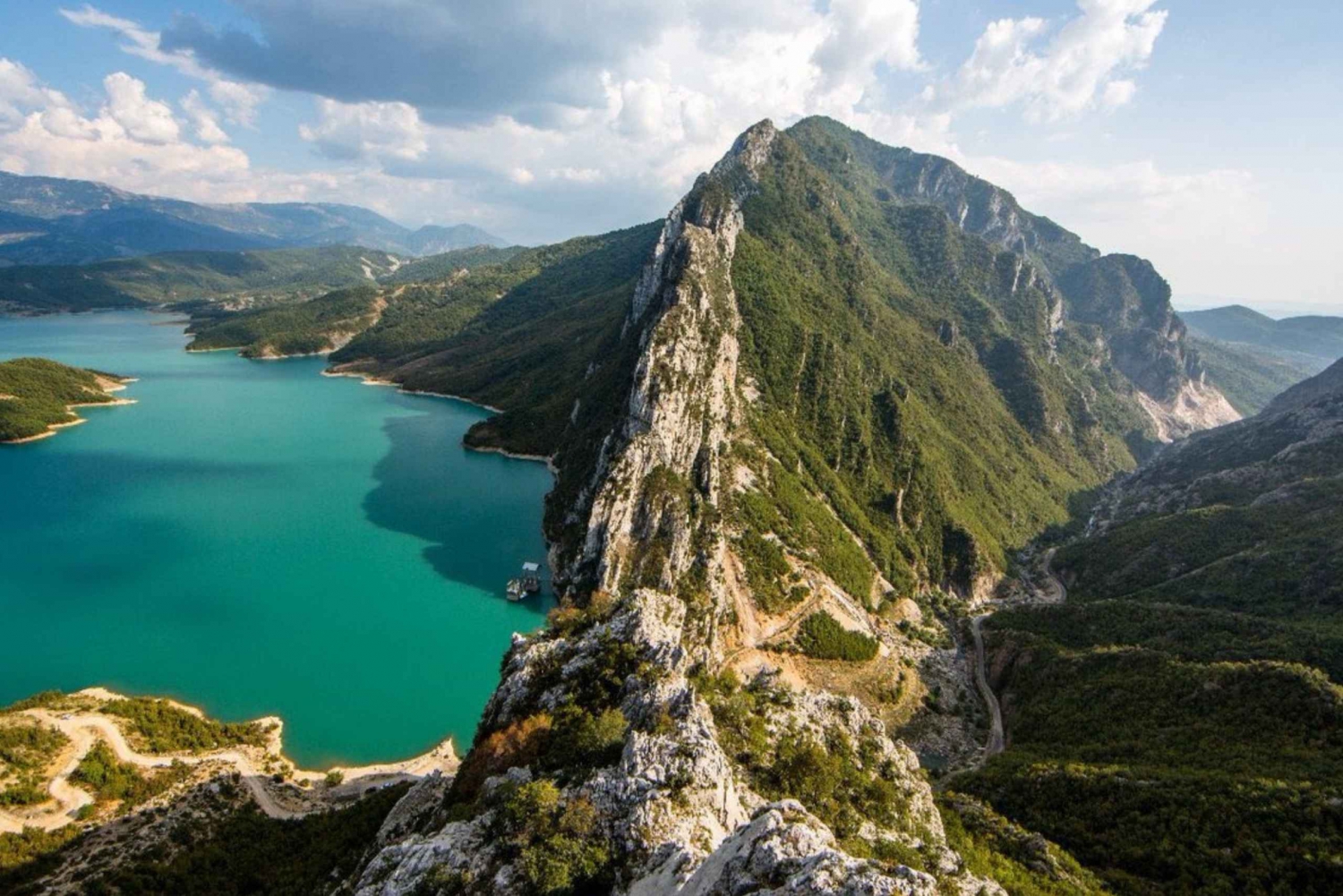 Tirana/Durres: Jezioro Bovilla i Góra Wycieczka off-road 4x4 na Gamti