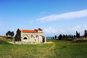 Kaap Rodon: kasteel, klooster en stranddag vanuit Tirana