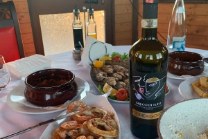 Kaap Rodon: kasteel, klooster en stranddag vanuit Tirana