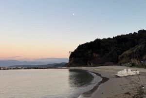 Kaap Rodon: kasteel, klooster en stranddag vanuit Tirana