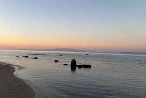 Kaap Rodon: kasteel, klooster en stranddag vanuit Tirana