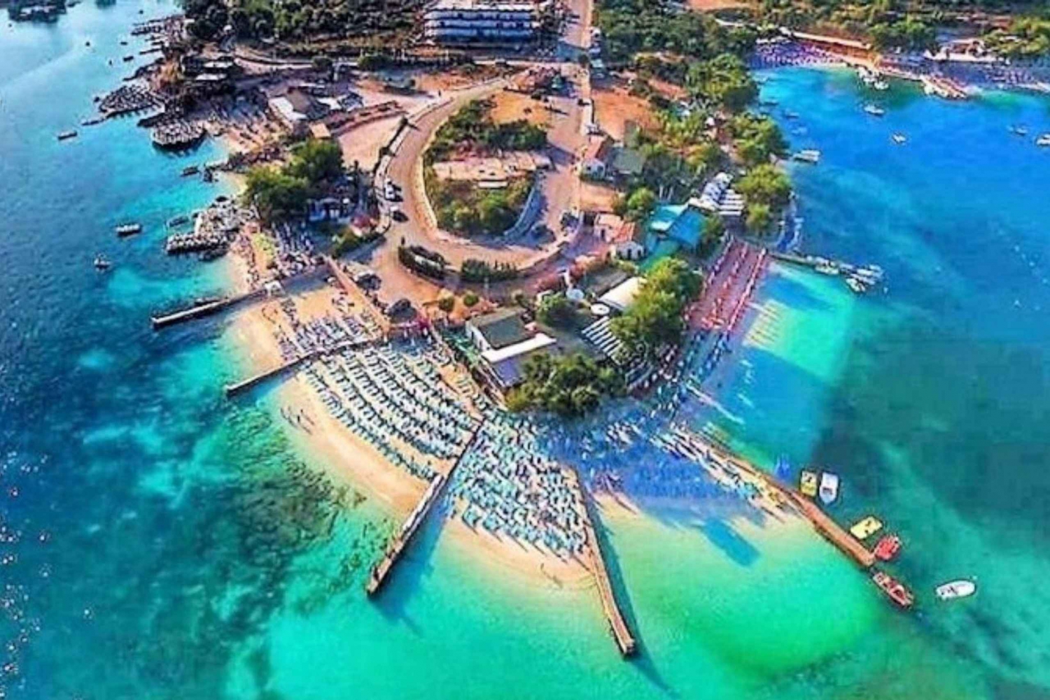 Von Durrës oder Golem: Ksamil, Saranda und Blue Eye Tour