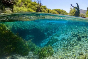 From Sarandë: The Blue Eye and Lekuresi Castle