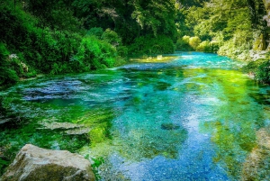 From Sarandë: The Blue Eye and Lekuresi Castle