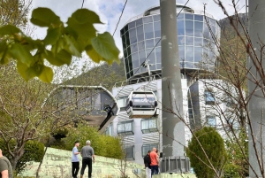 Tiranasta: Dajti-vuori, köysiratalippu ja kuljetus