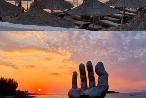 Wycieczka prywatna do Blue Eye, Sarandy i Ksamila z rejsem wycieczkowym