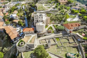 From Tirana: Kruja Castle, Old Bazaar & Sari Salltik Tour