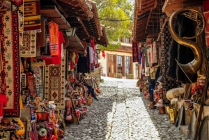 From Tirana: Kruja Castle, Old Bazaar & Sari Salltik Tour