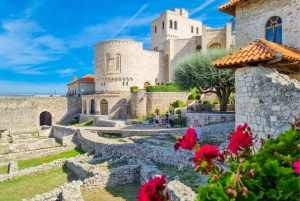 Fra Tirana: Kruja Slot, den gamle basar og udsigten fra Sari Salltik