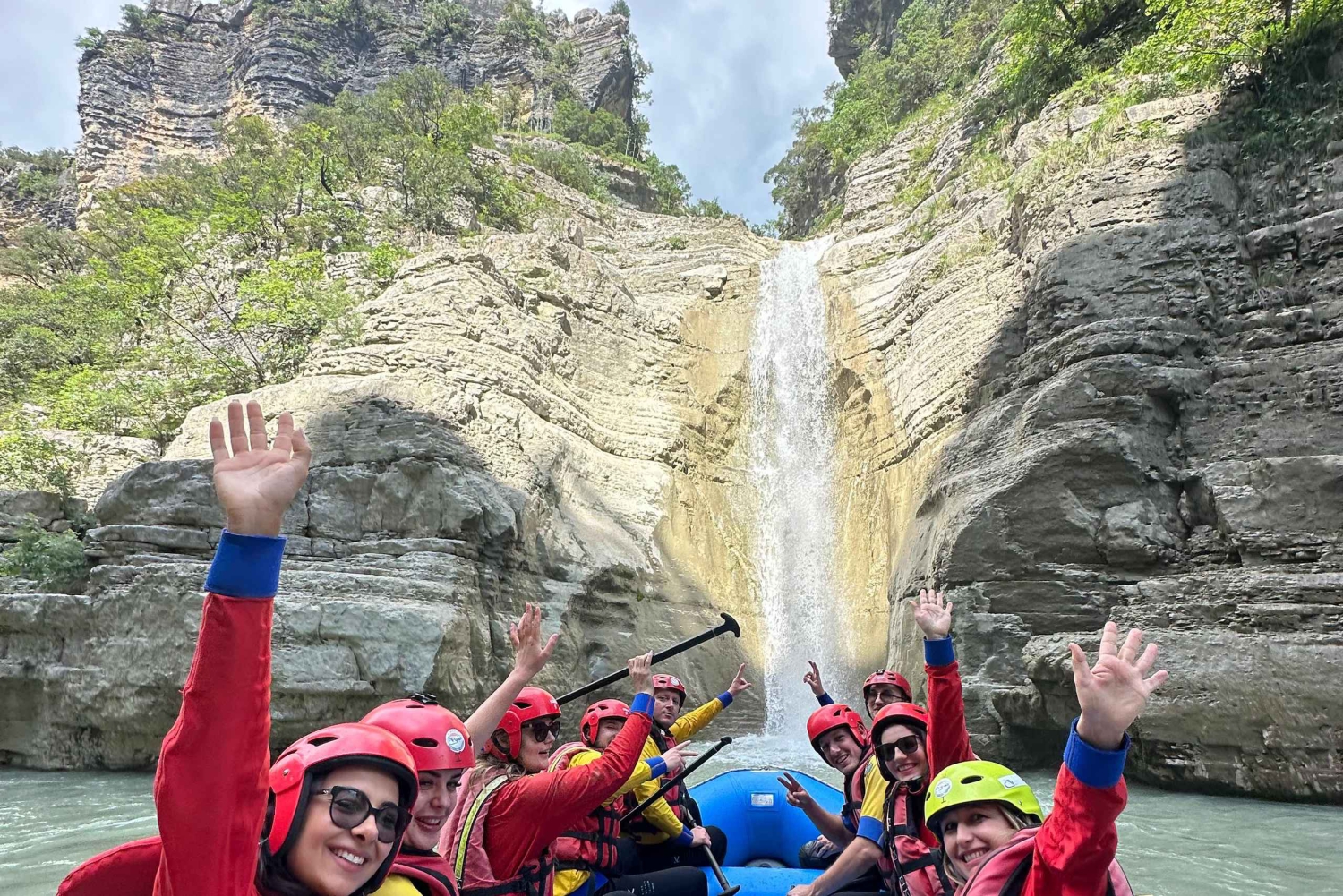 From Tirana: Osumi Canyons Rafting Day-Trip with Lunch
