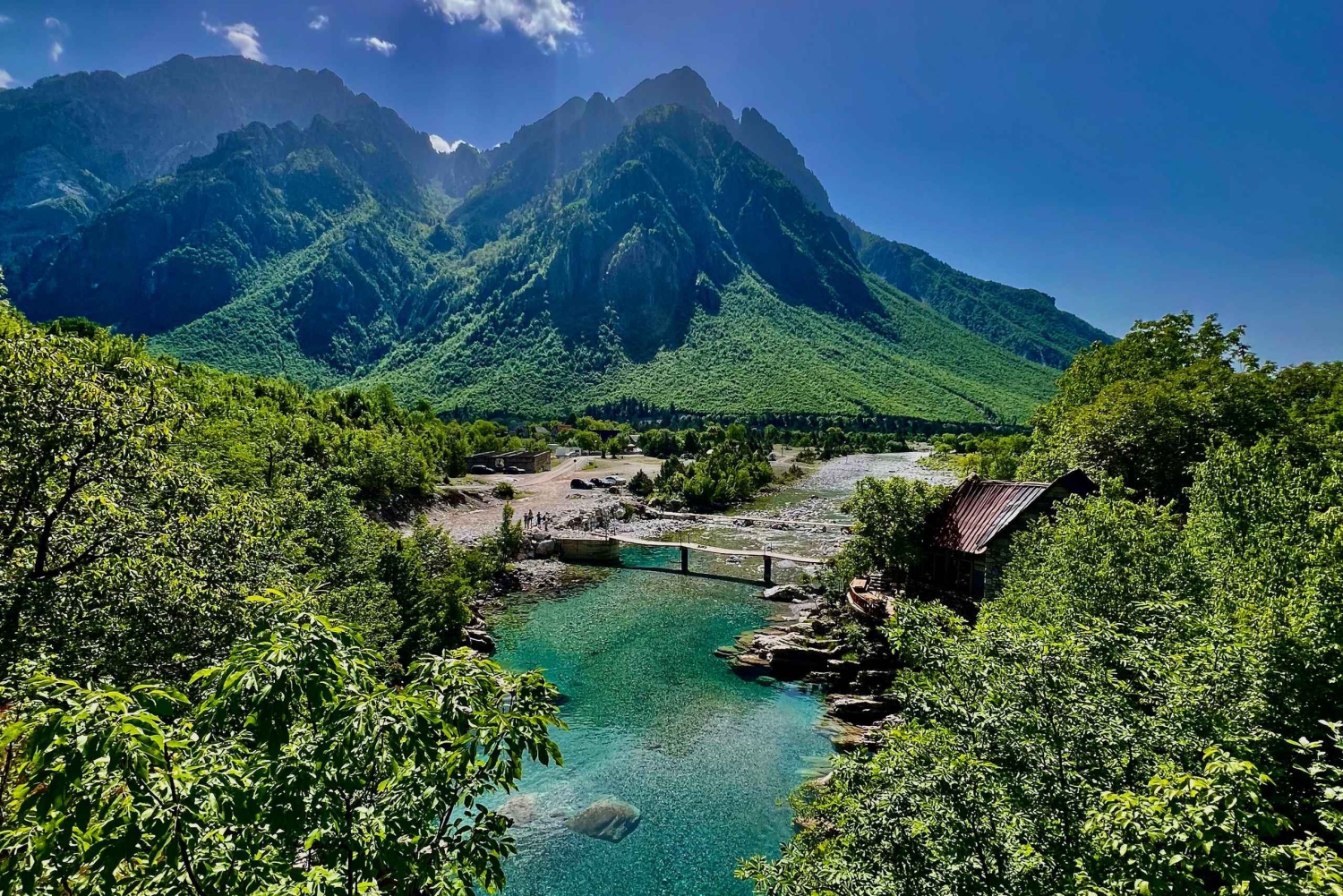 De Tirana: Parque Nacional Theth e excursão de um dia ao Olho Azul